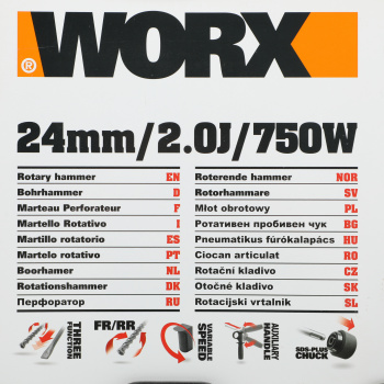 Перфоратор Worx WX337