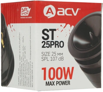 Колонки автомобильные ACV ST-25PRO SPL Show