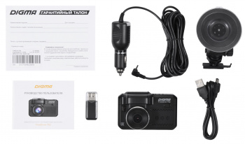 Видеорегистратор с радар-детектором Digma  Freedrive 750