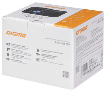Видеорегистратор с радар-детектором Digma  Freedrive 750