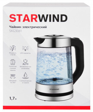 Чайник электрический Starwind SKG3081