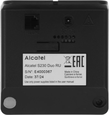 Р/Телефон Dect Alcatel S230 DUO RU