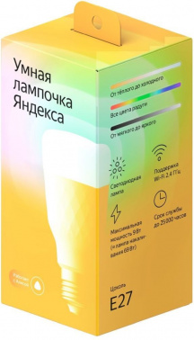 Умная лампа Yandex YNDX-00010 цветная