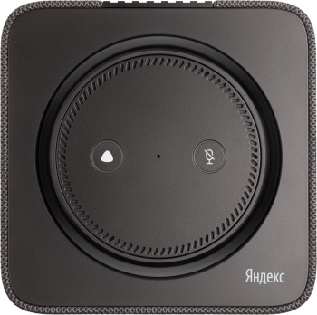 Умная колонка Yandex Станция Макс Алиса черный 65W 1.0 BT 10м (YNDX-0008K)