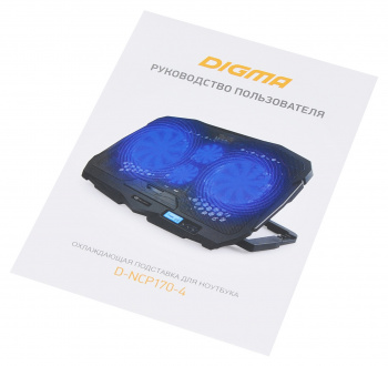 Подставка для ноутбука Digma D-NCP170-4