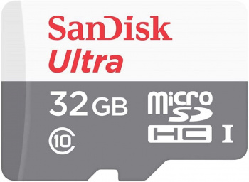Флеш карта microSDHC 32Gb Class10 Sandisk SDSQUNR-032G-GN3MA