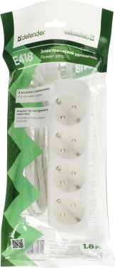 Сетевой удлинитель Defender E418