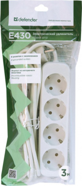 Сетевой удлинитель Defender E430