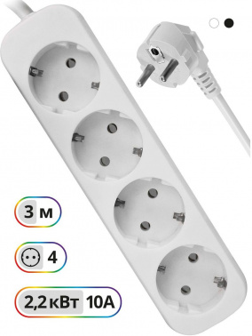 Сетевой удлинитель Defender E430