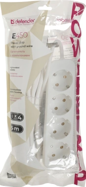 Сетевой удлинитель Defender E450