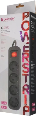 Сетевой удлинитель Defender G450