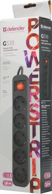 Сетевой удлинитель Defender G518