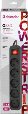Сетевой удлинитель Defender G530