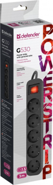 Сетевой удлинитель Defender G530