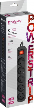 Сетевой удлинитель Defender G550