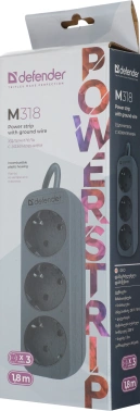 Сетевой удлинитель Defender M318
