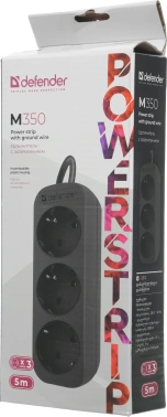 Сетевой удлинитель Defender M350