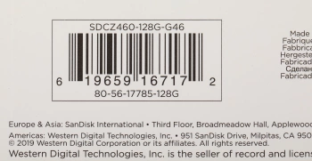 Флеш Диск Sandisk 128Gb Type-C SDCZ460-128G-G46