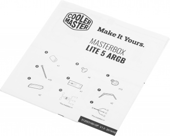 Корпус Cooler Master MasterBox Lite 5 ARGB, W/O controller