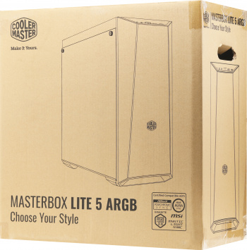 Корпус Cooler Master MasterBox Lite 5 ARGB, W/O controller