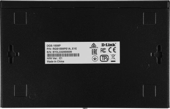Коммутатор D-Link  DGS-1008P/E1A