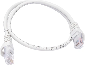 Патч-корд ITK PC01-C5EU-05M UTP RJ-45 вил.-вилка RJ-45 кат.5E 0.5м серый ПВХ
