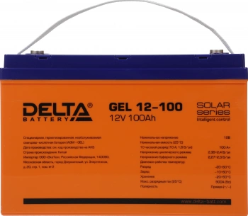 Батарея для ИБП Delta GEL 12-100