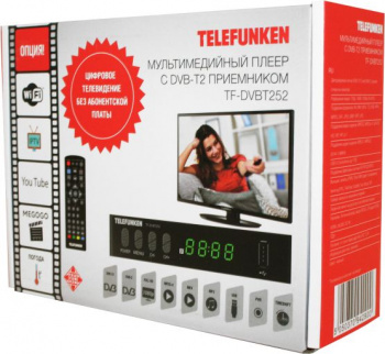 Ресивер DVB-T2 Telefunken TF-DVBT252