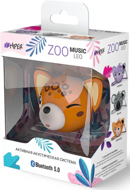 Колонка порт. Hiper Zoo Music Леопард