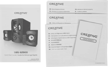 Колонки Creative SBS E2900