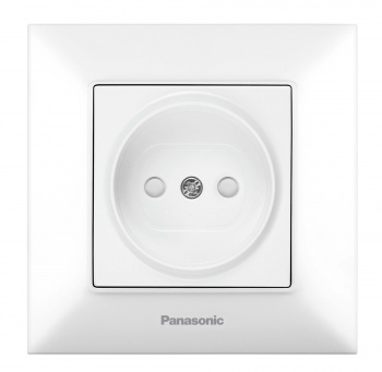 Розетка силов. Panasonic Arkedia Slim WNTC02112WH-RU скрыт. штор. IP20 белый (упак.:1шт)