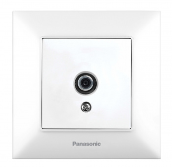 Розетка телев. Panasonic Arkedia Slim WNTC04542WH-RU 0 потерь скрыт. IP20 белый (упак.:1шт)