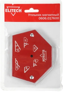 Магнитный угольник Elitech  0606.017600