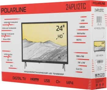 Телевизор LED PolarLine 24