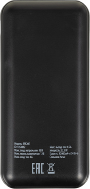 Мобильный аккумулятор Buro BPF20E 20000mAh 4.5A QC PD 2xUSB черный (BPF20E22PBK)