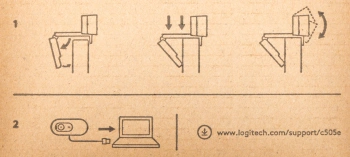 Камера Web Logitech HD Webcam C505e