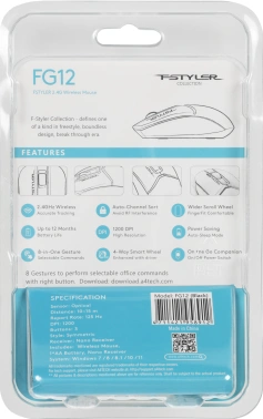 Мышь A4Tech Fstyler FG12