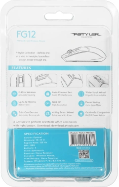 Мышь A4Tech Fstyler FG12