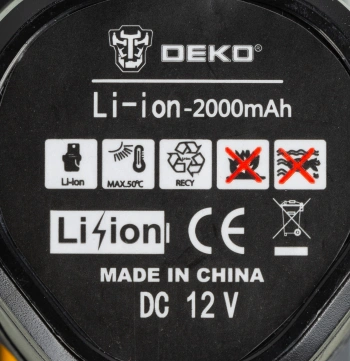 Дрель-шуруповерт Deko GCD12DU3 SET 4