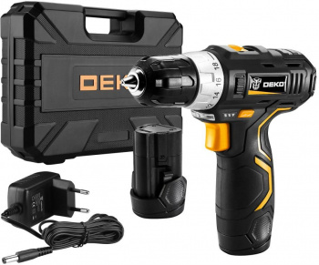 Дрель-шуруповерт Deko GCD12DU3 SET 4