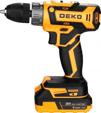 Дрель-шуруповерт Deko DKCD20FU-Li