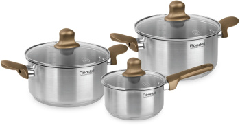 Набор посуды Rondell Impressia Bronze RDS-1286