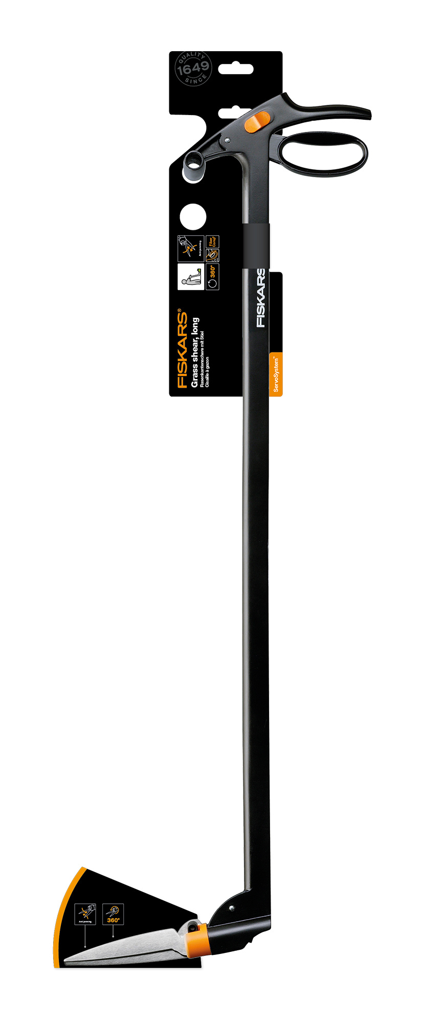 Ножницы для травы Fiskars Servo-System GS46