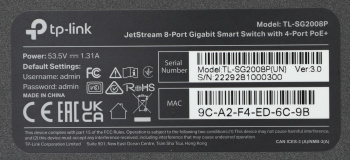 Коммутатор TP-Link JetStream  SG2008P