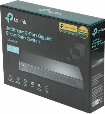 Коммутатор TP-Link JetStream  SG2008P