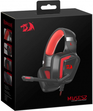 Наушники с микрофоном Redragon Muses 2