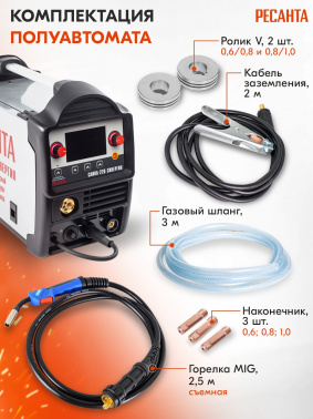 Сварочный аппарат Ресанта САИПА-220 СИНЕРГИЯ