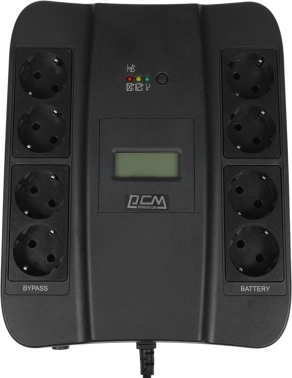 Источник бесперебойного питания Powercom Spider SPD-750U LCD USB