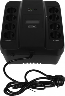 Источник бесперебойного питания Powercom Spider SPD-900U LCD USB