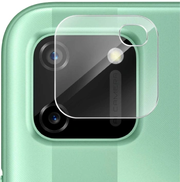 Защитное стекло для камеры BoraSCO для Realme C11 гибридная антиблик. 1шт. (39701)